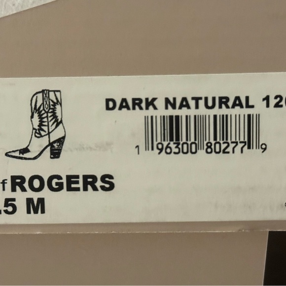 MARC FISHER Cowboy Boots Size 5.5 Brand new in box! Genuine leather - Picture 9 of 11